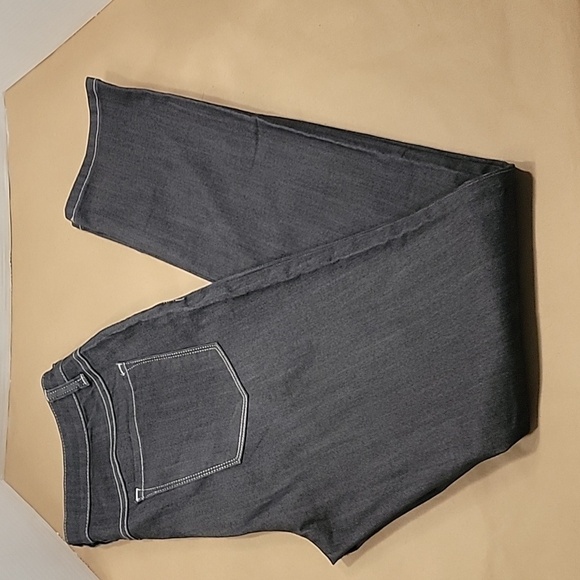 Prana Kayla Jeans, Size 10/30 Indigo Color (Gray-Black), Contrast Stitching, EUC - Picture 1 of 9